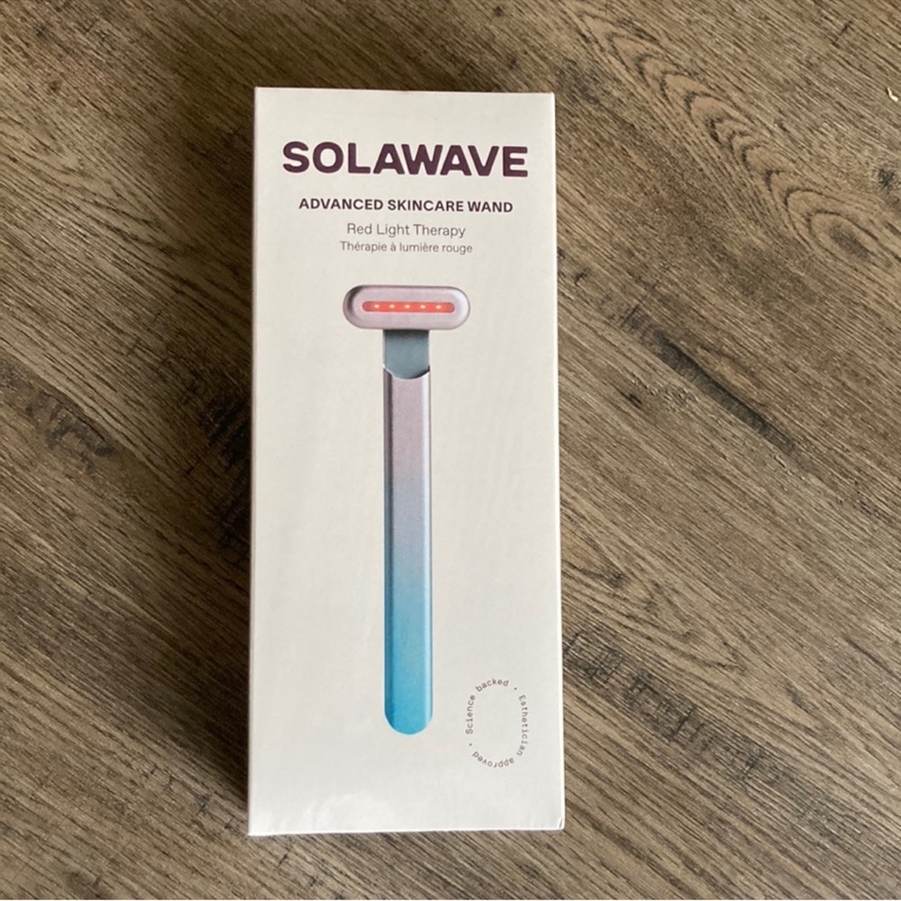 SolaWave 4-in-1 Skincare Wand EUC - barely used - includes box & charge cord